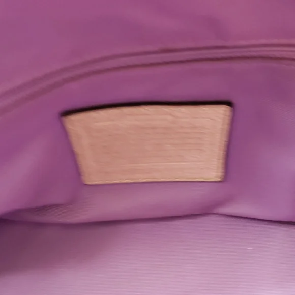 Vtg. Metallic gold Coach patchwork bag - Picture 7 of 8